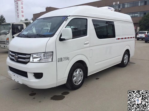 福田g7双排座面包冷藏车