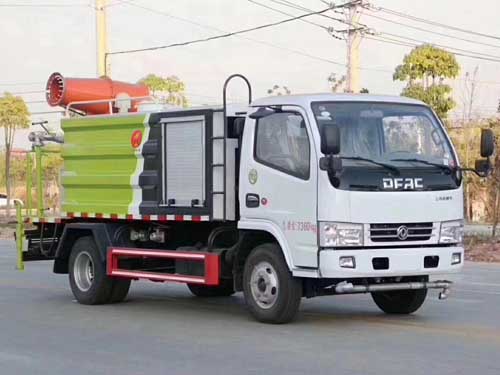 国六东风上蓝牌小型多功能抑尘车